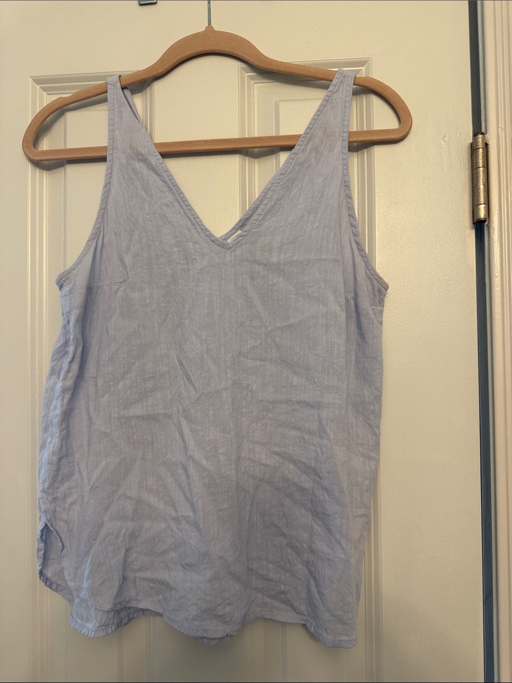 Old Navy Light Blue V-Neck Camisole Tank